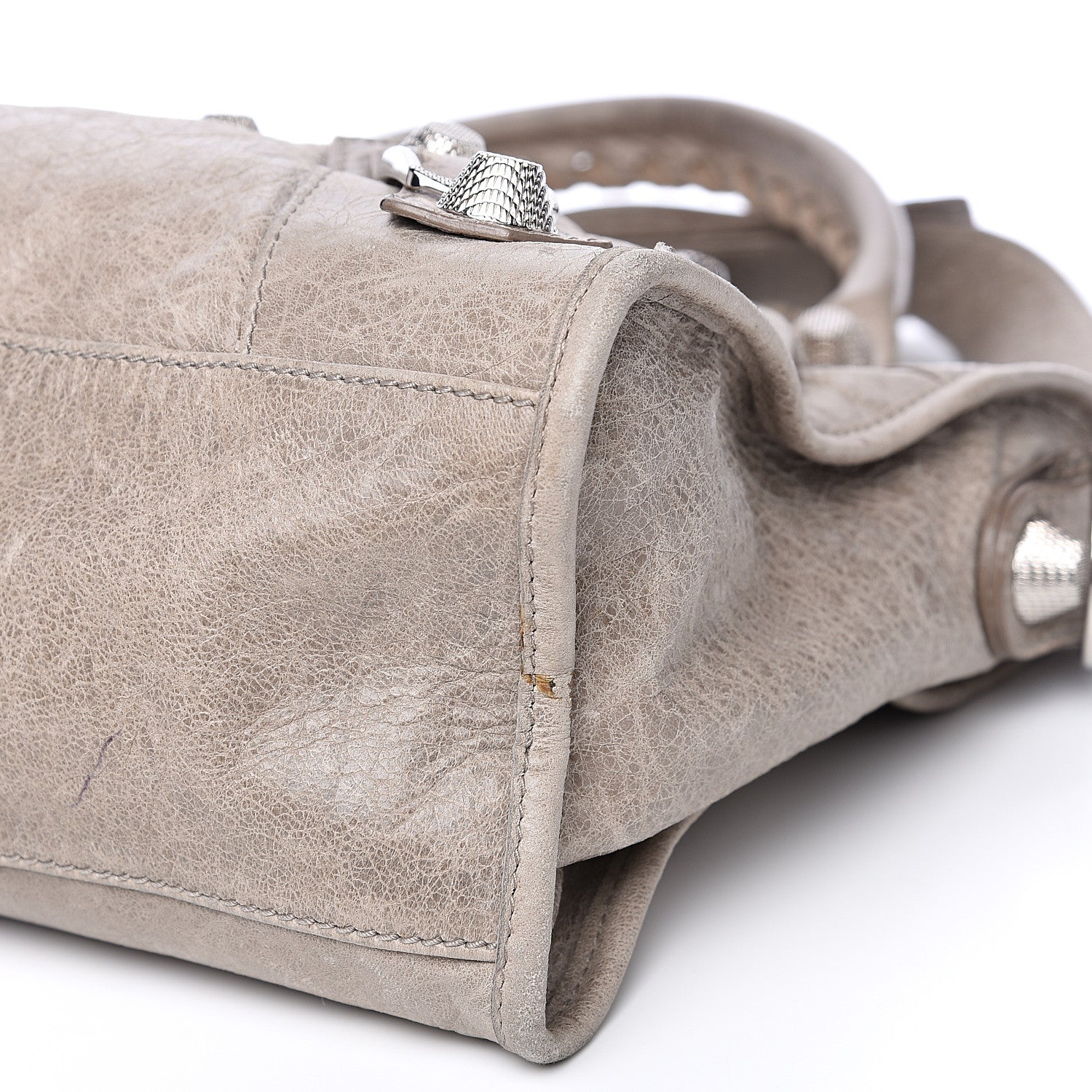 Balenciaga Agneau Giant 21 Silver Hardware City Papyrus 9 of 16