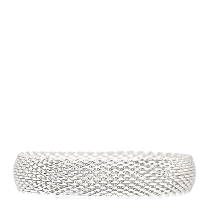 Tiffany Sterling Silver Somerset Mesh Bracelet 3 of 4