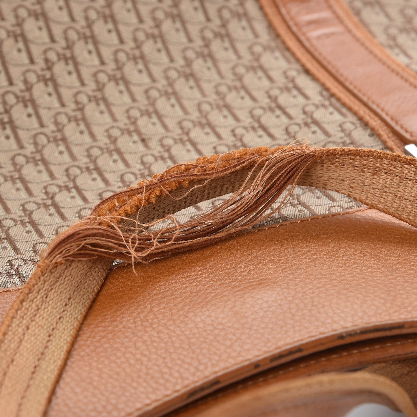 Monogram Tote Tan