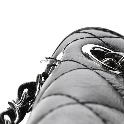 Chanel Crumpled Calfskin PVC Quilted Backpack Black 13 of 13