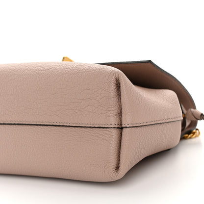 Valentino Garavani Buffalo Small VRing Chain Shoulder Bag Poudre 9 of 9