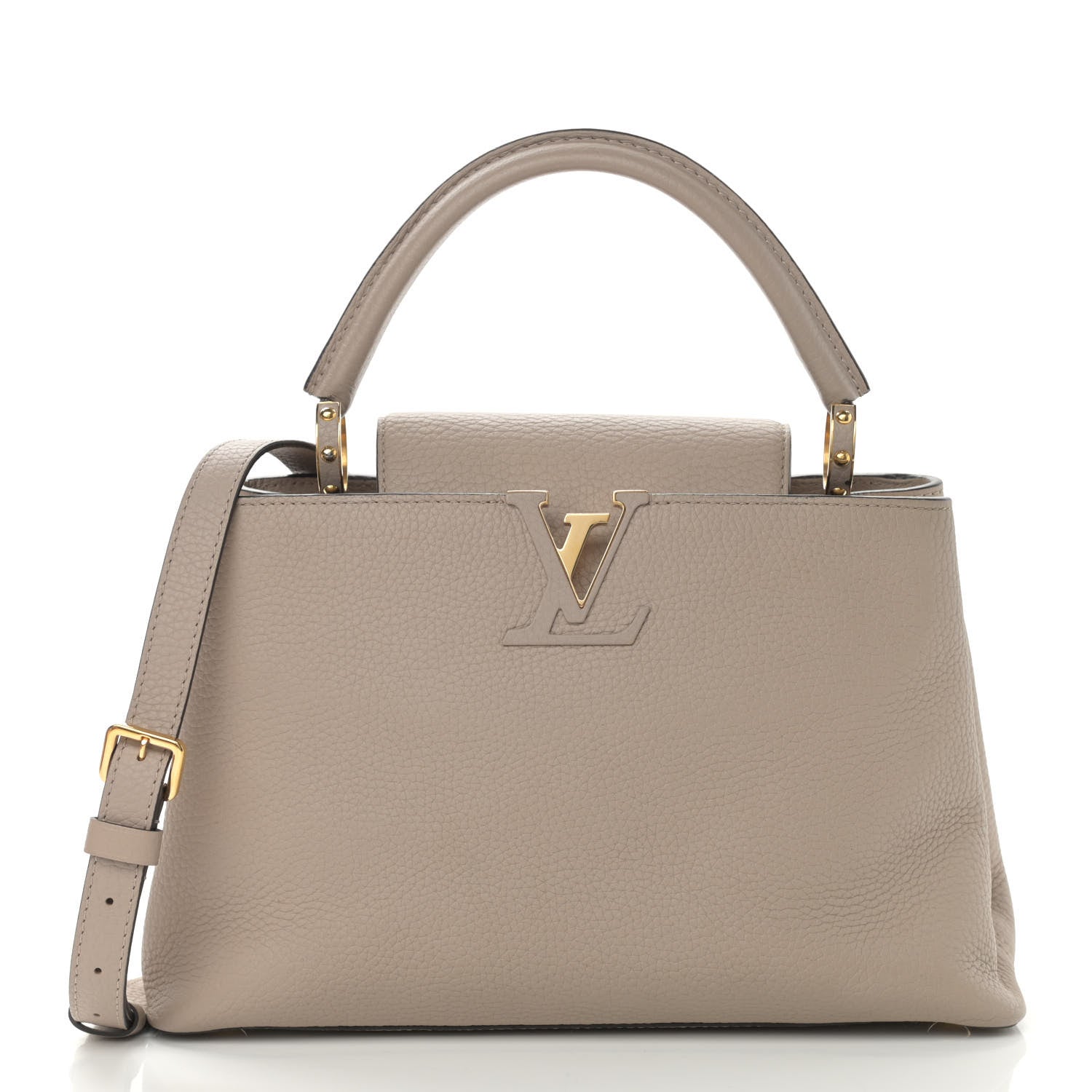Louis Vuitton Taurillon Capucines PM Galet 1 of 9