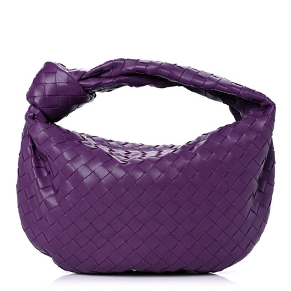 Bottega Veneta Nappa Intrecciato Teen Jodie Hobo Eggplant 1 of 9