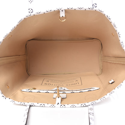 Louis Vuitton Monogram Giant Neverfull MM Kaki 5 of 9