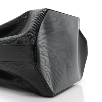 Louis Vuitton Epi Sac D'Epaule Black 8 of 9