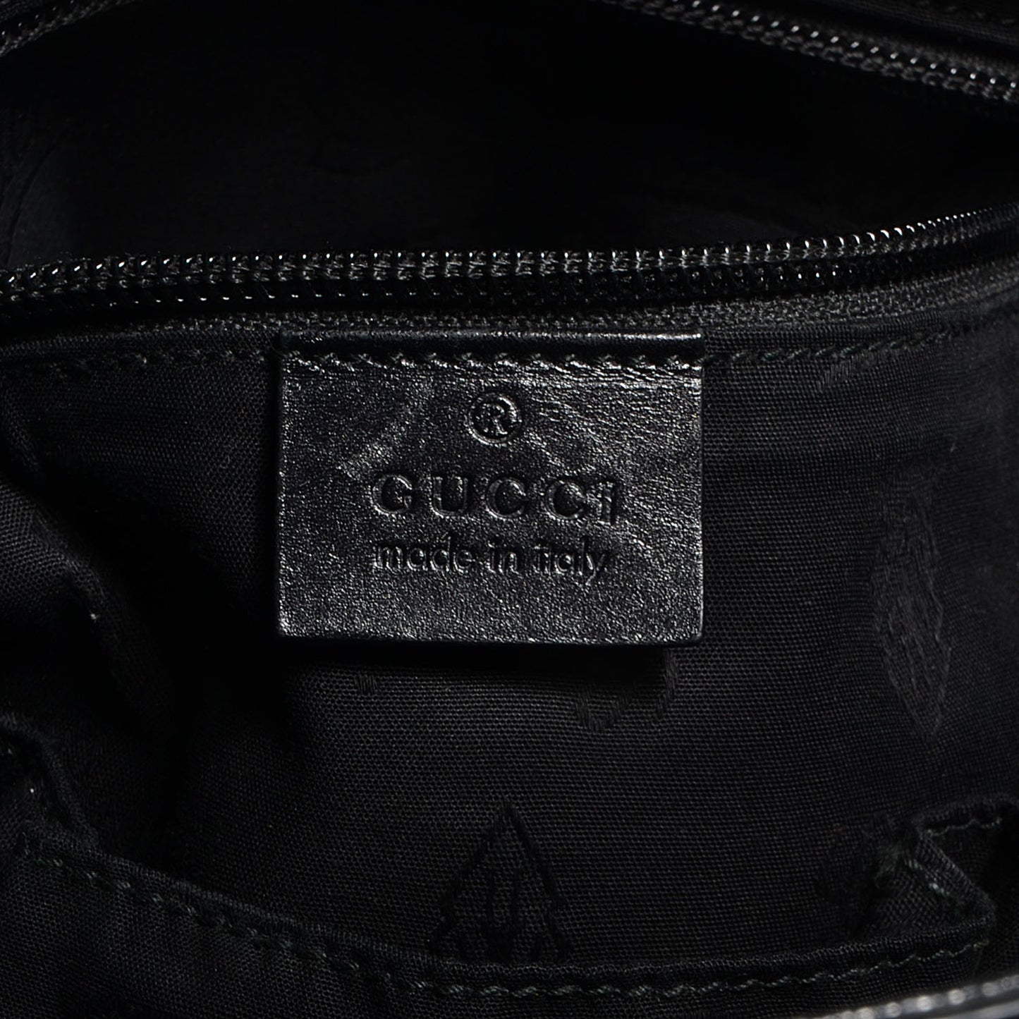 Imprime Monogram Web Medium 500 by Gucci Flat Messenger Bag Black