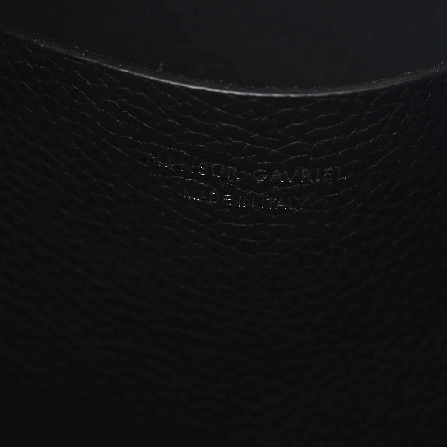 Mansur Gavriel Pebbled Calfskin Everyday Cabas Black 6 of 9