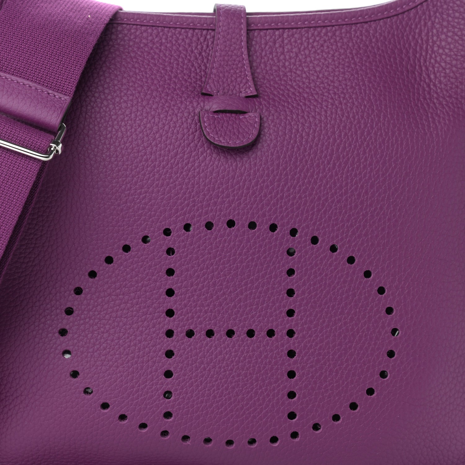 Hermes Taurillon Clemence Evelyne III PM Anemone 8 of 11