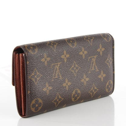 Louis Vuitton Monogram Sarah Wallet 3 of 7
