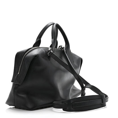 Alexander Wang Calfskin Small Rogue Satchel Black Silver Hardware 2 of 8