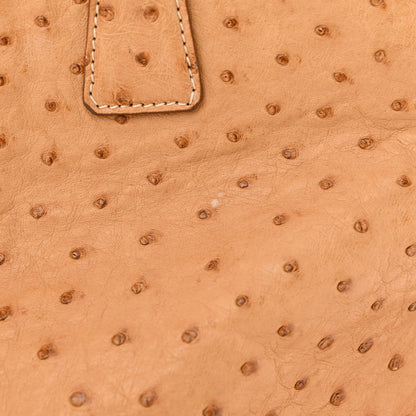 Prada Ostrich Executive Tote Cognac 13 of 18