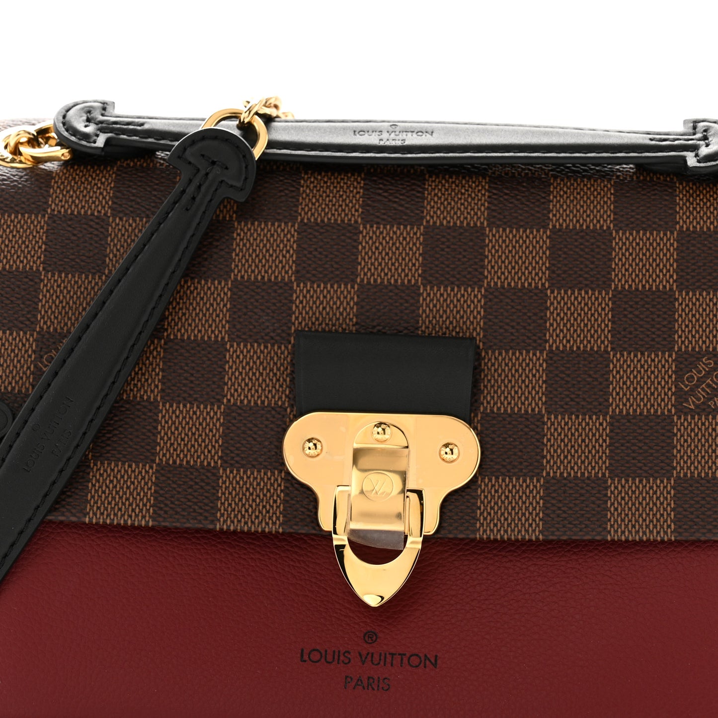 Damier Ebene Vavin PM Bordeaux
