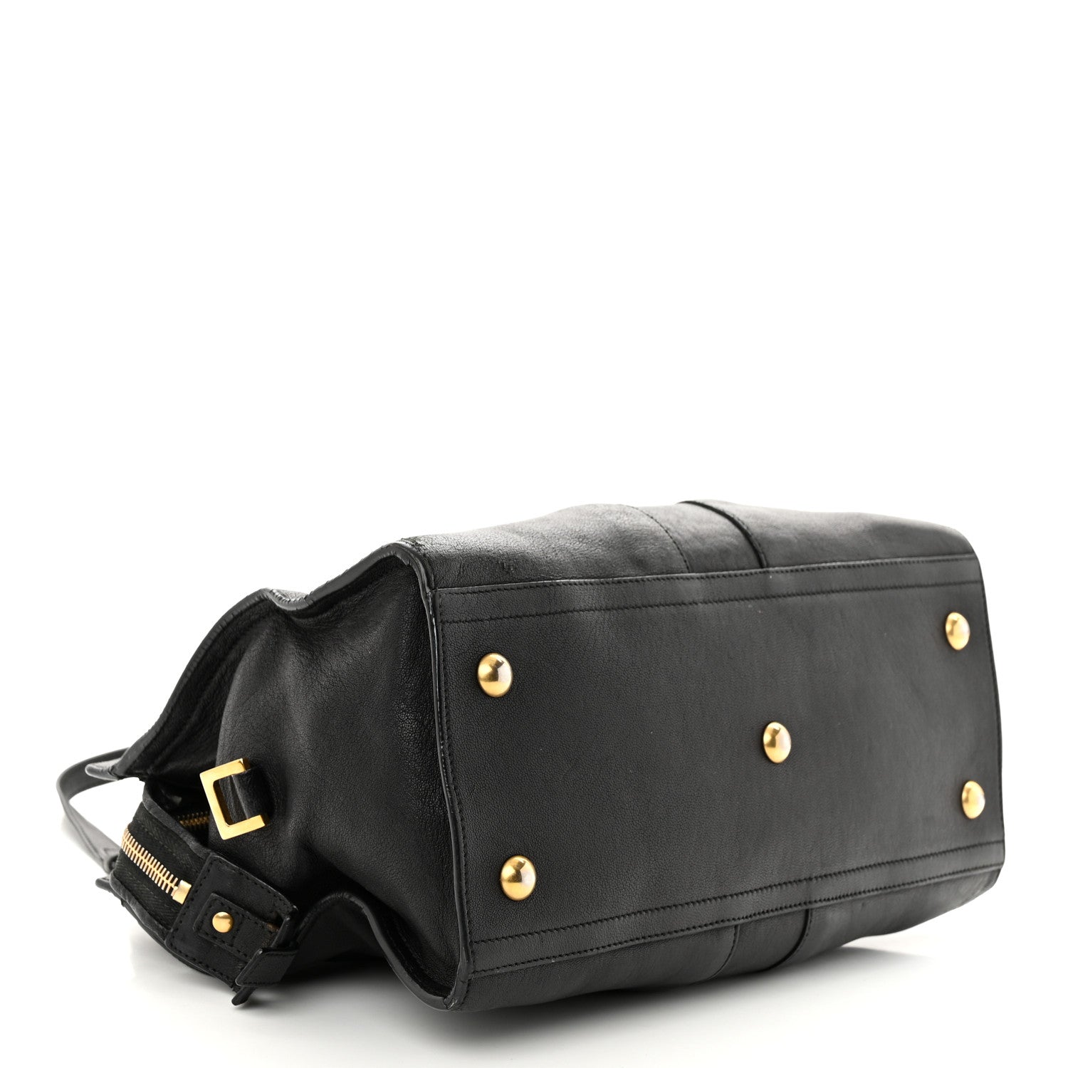 Saint Laurent Sheepskin Small Cabas ChYc Black 4 of 17