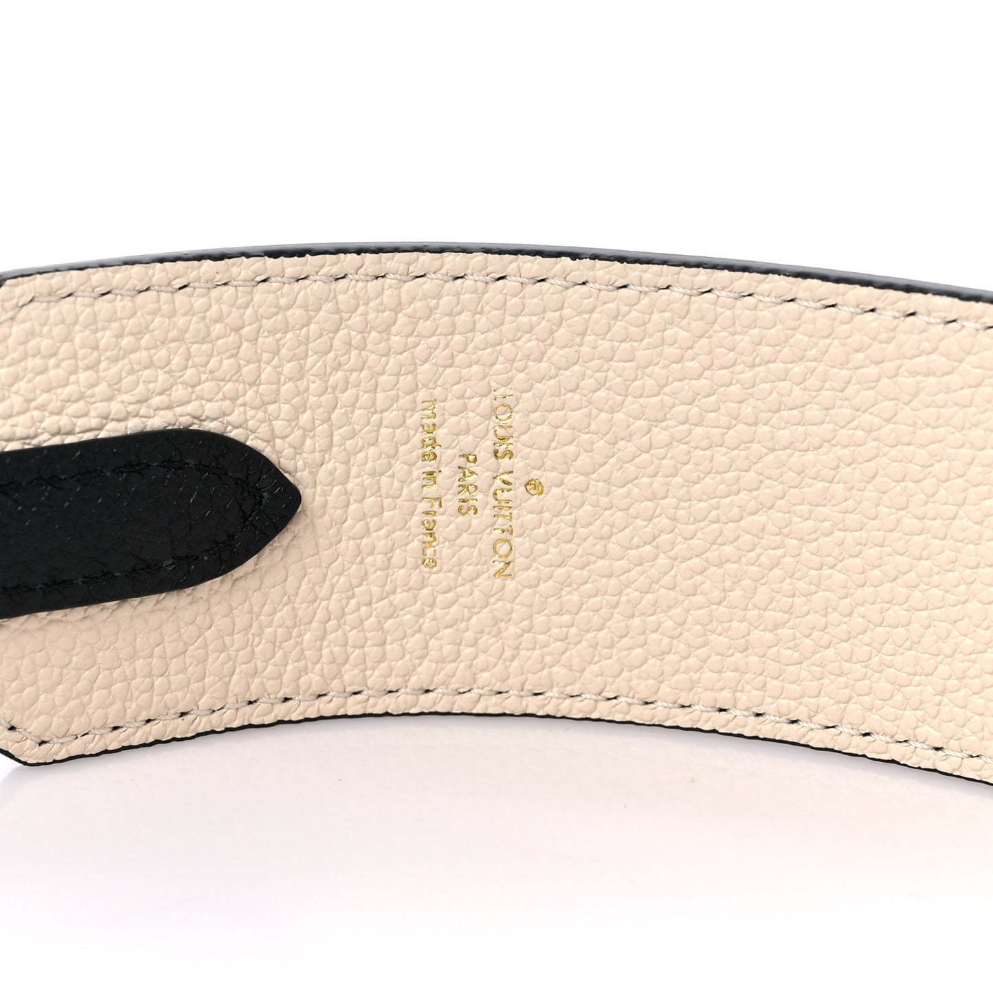 Empreinte Monogram Bandouliere Shoulder Strap Black Beige