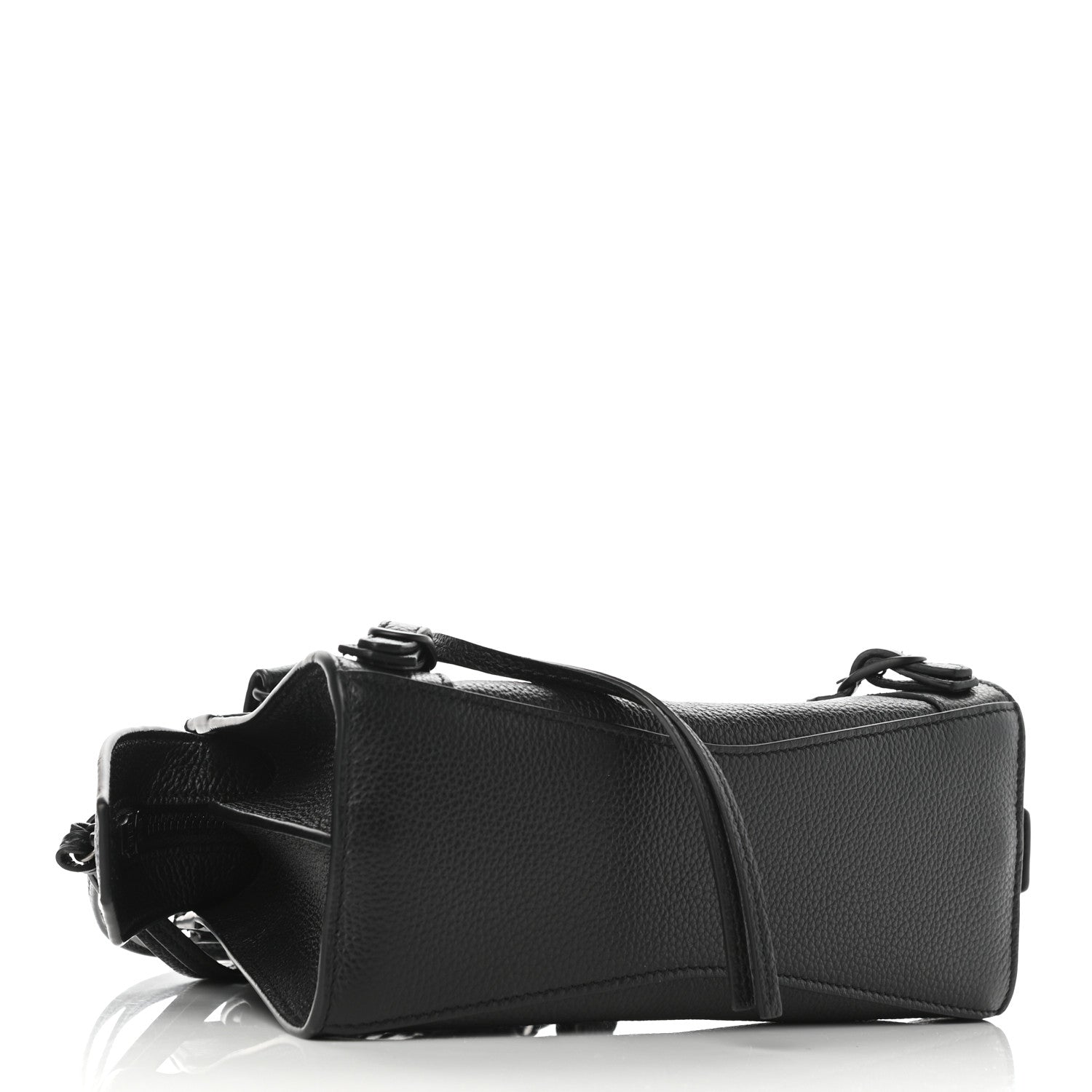 Balenciaga Grained Calfskin Neo Classic Black Hardware Mini City Black 4 of 10