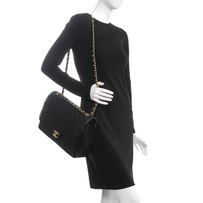 Chanel Caviar Quilted Maxi Double Flap Black 3 of 8