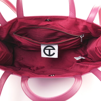 Telfar Vegan Leather Medium Shopping Bag Corned Beef 5 of 11