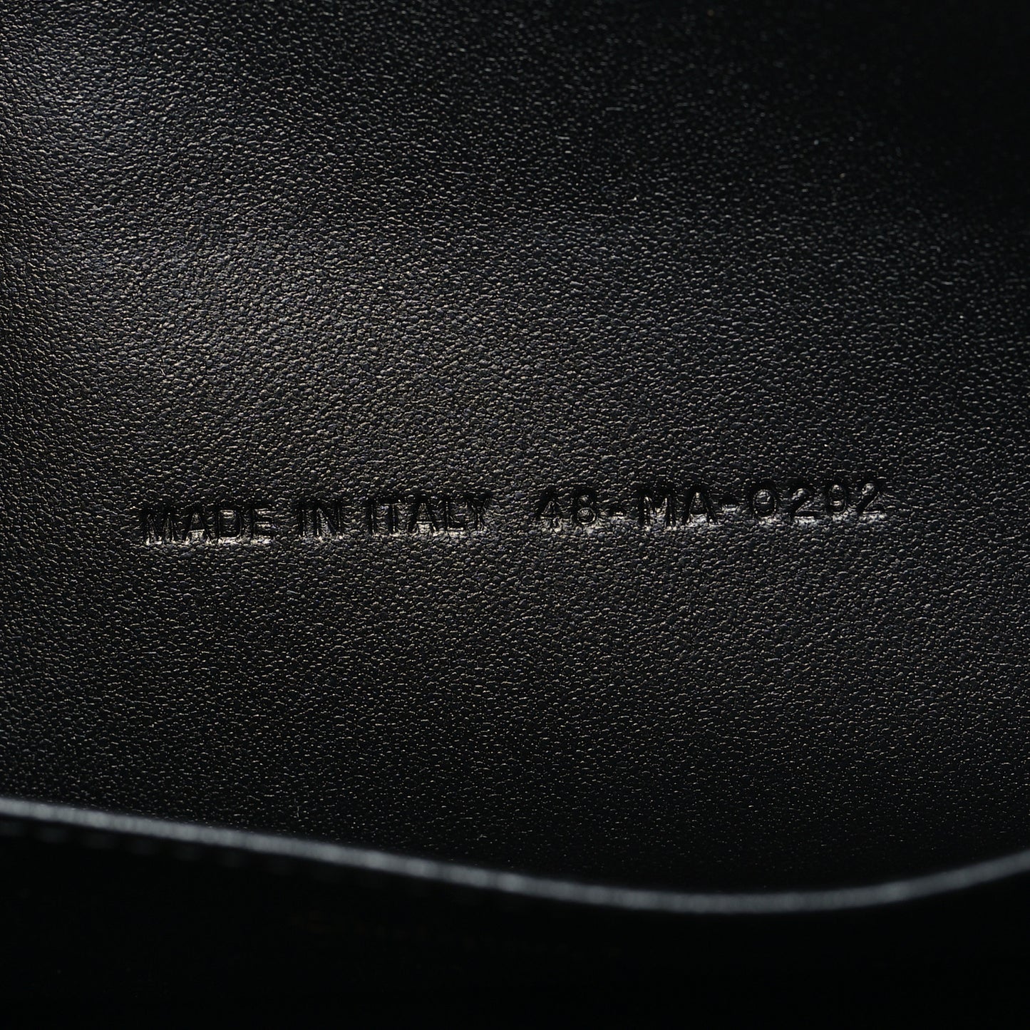 Supple Calfskin Cannage Large Caro Daily Pouch Black