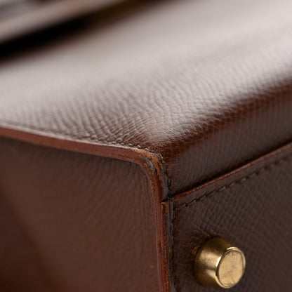 Hermes Courchevel Kelly Sellier 32 Noisette 9 of 13