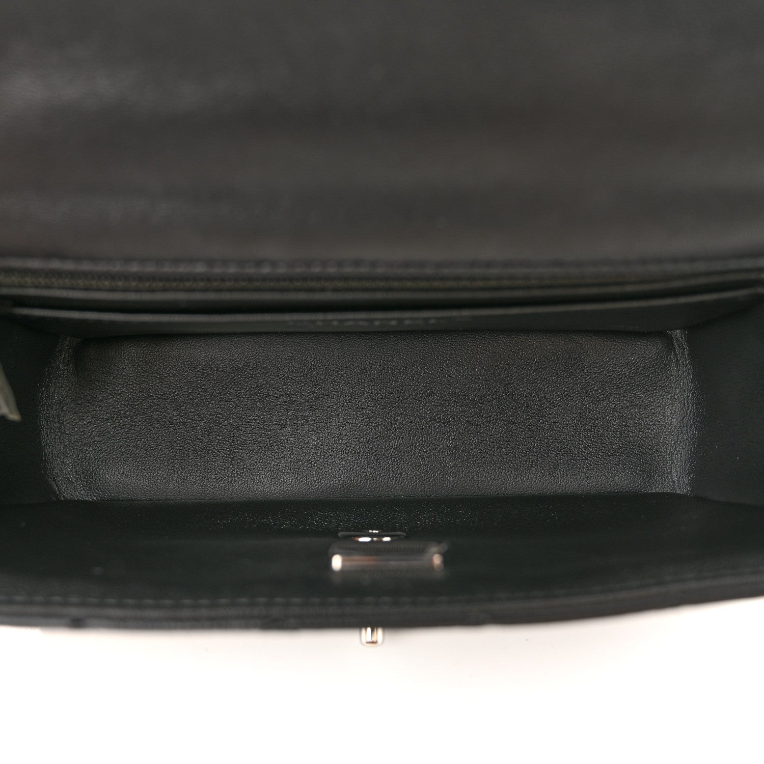 Chanel Lambskin Quilted Mini Rectangular Flap Black 5 of 11