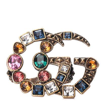 Gucci Crystal Double G Ring M Multicolor 1 of 4