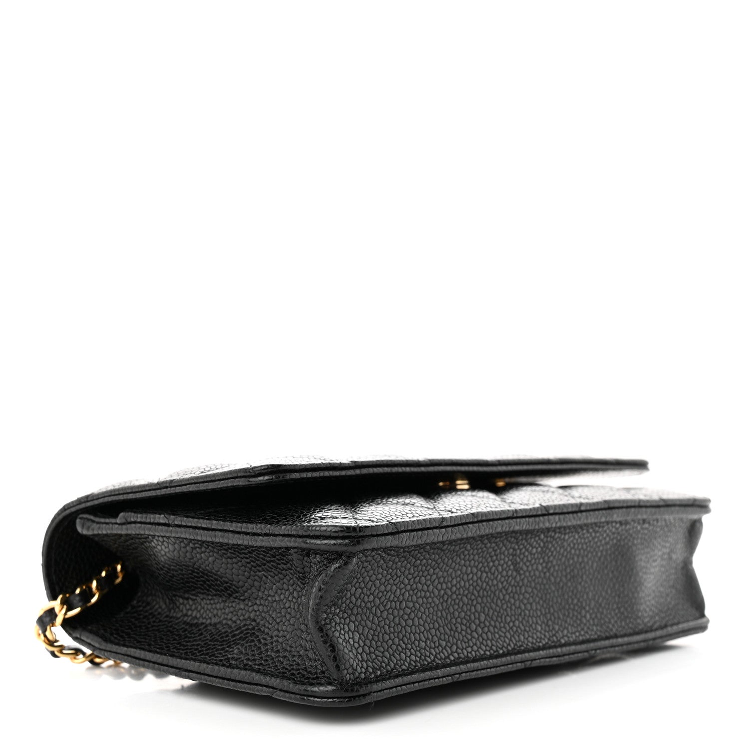 Chanel Caviar Quilted Wallet on Chain WOC Black 4 of 13
