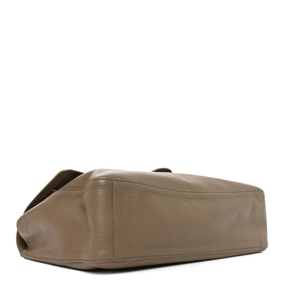 Chanel Grained Calfskin Souplissimo Maxi Flap Light Brown 4 of 10