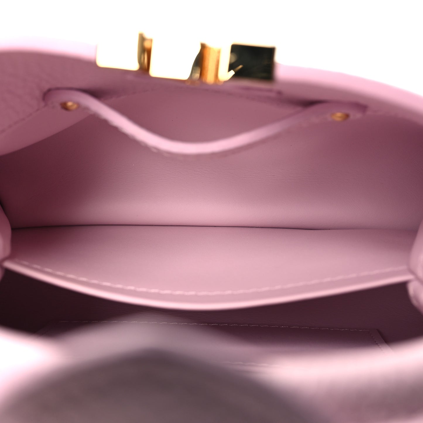 Taurillon LV Ski Capucines Mini Pearly Lilac