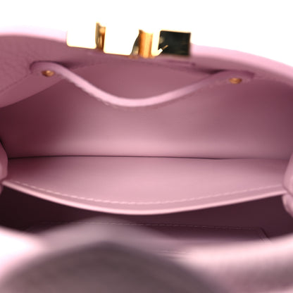 Louis Vuitton Taurillon LV Ski Capucines Mini Pearly Lilac 5 of 10