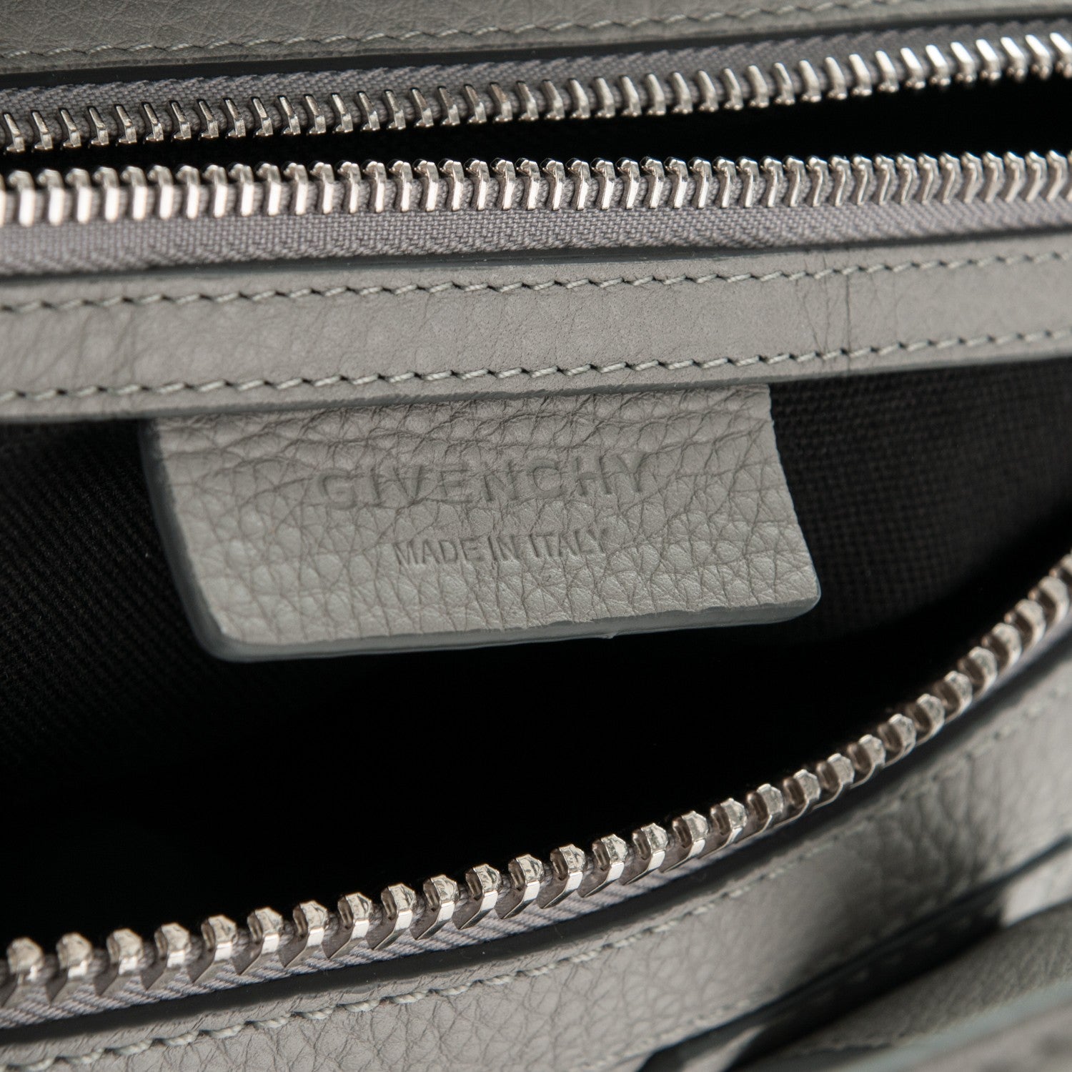 Givenchy Pebbled Calfskin Small Nightingale Pearl Grey 7 of 8
