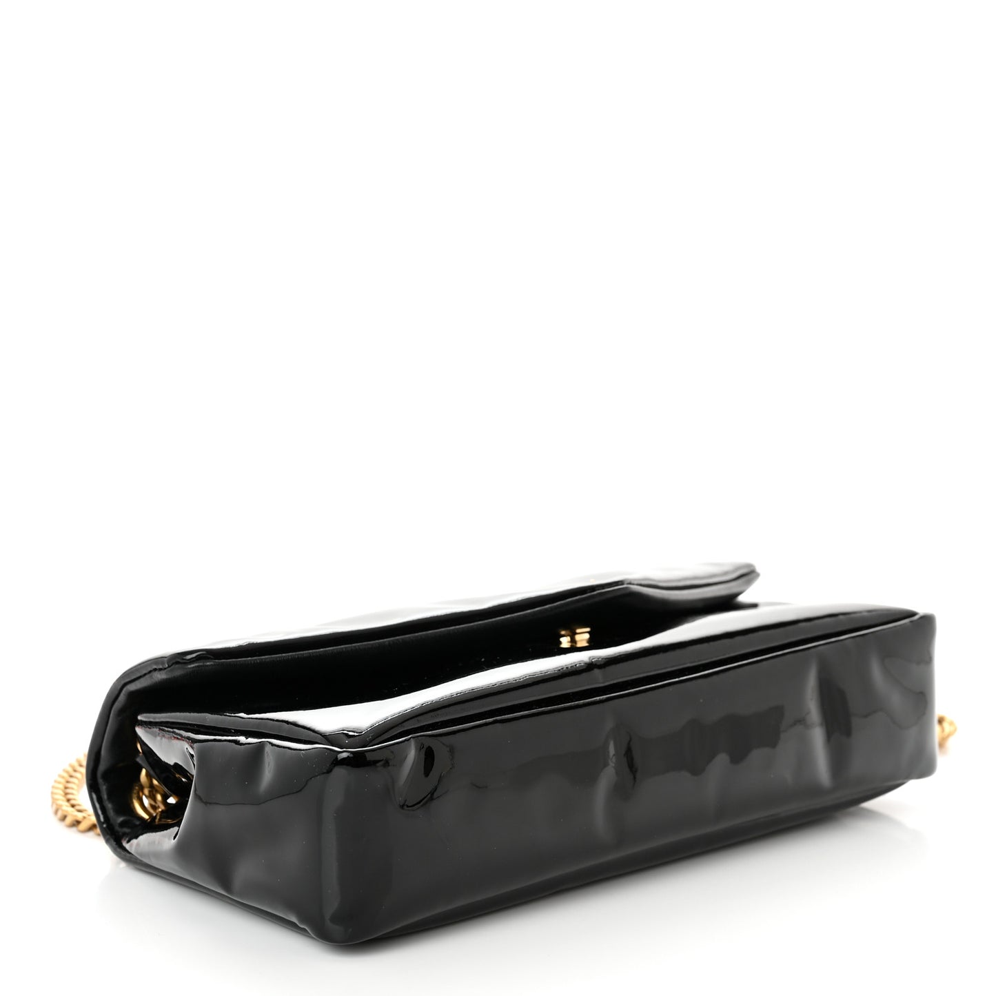 Patent Calfskin Calypso Black
