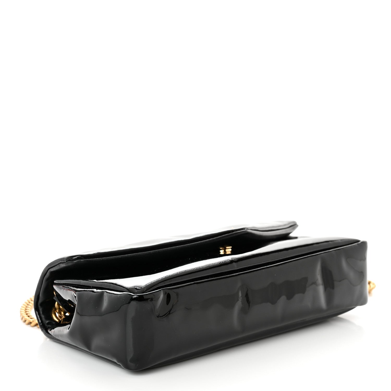 Saint Laurent Patent Calfskin Calypso Black 4 of 12