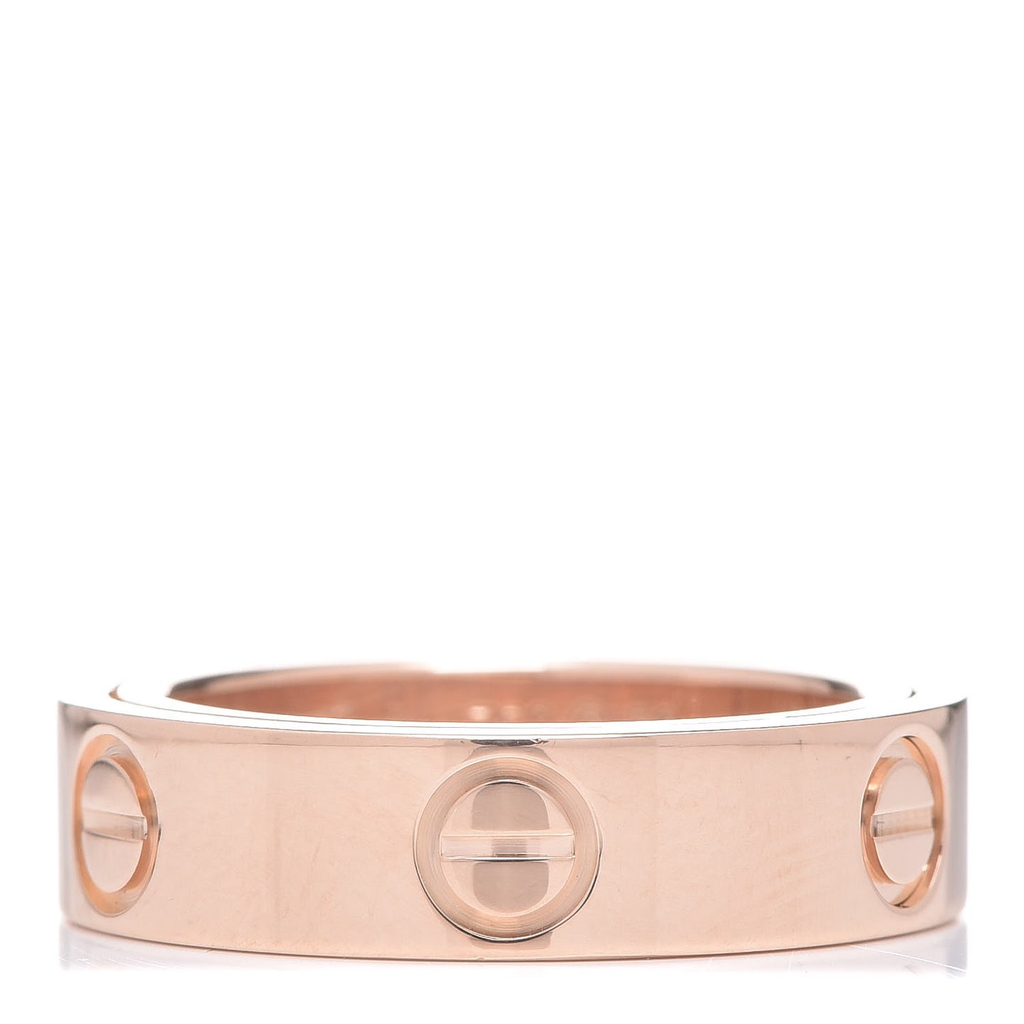 18K Pink Gold 5.5mm Astro LOVE Ring 52 6