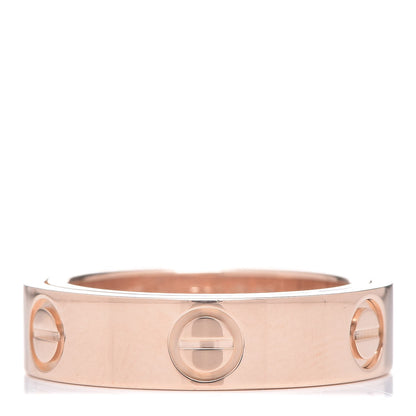 Cartier 18K Pink Gold 5.5mm Astro LOVE Ring 52 6 1 of 5