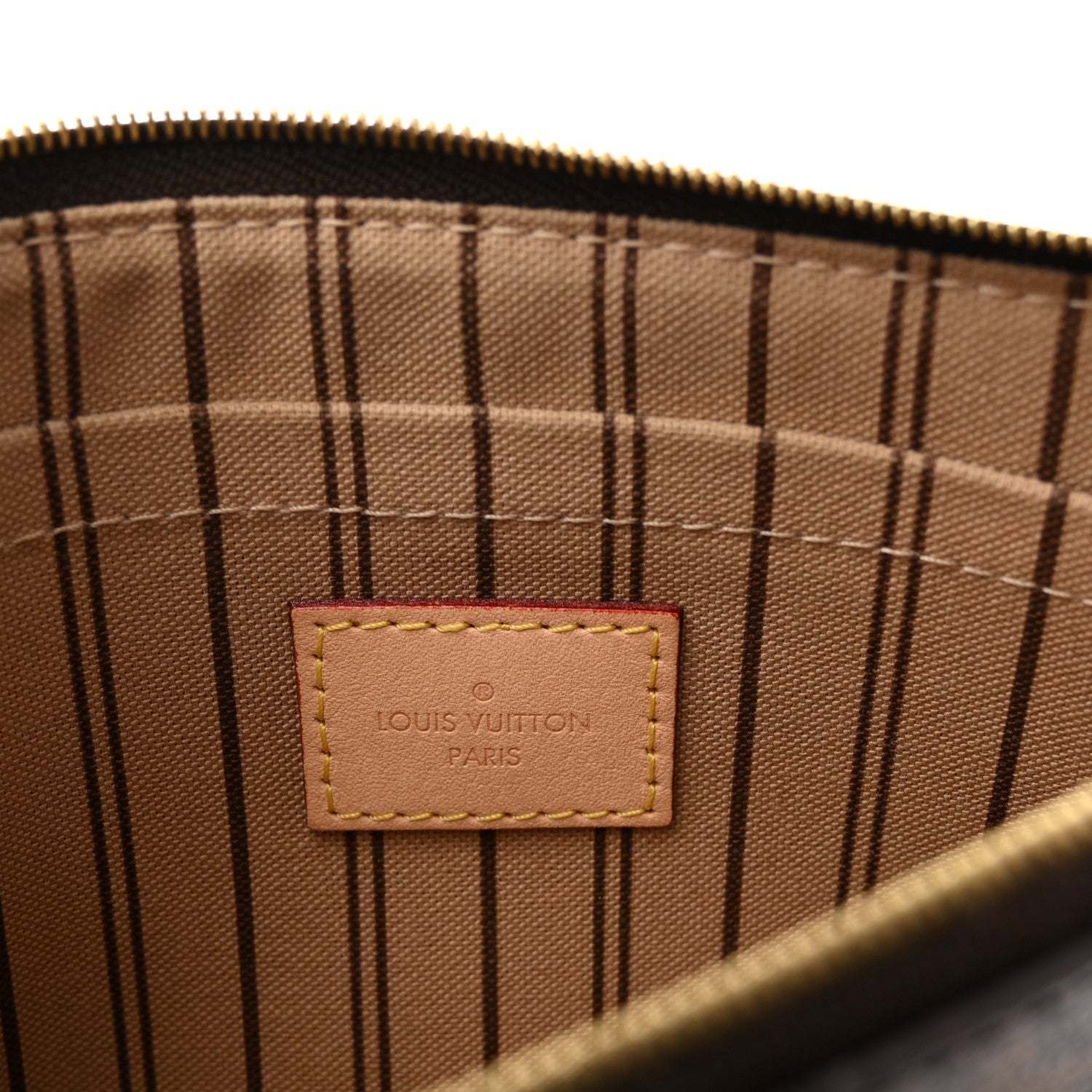 Louis Vuitton Monogram Neverfull MM GM Pochette 6 of 7
