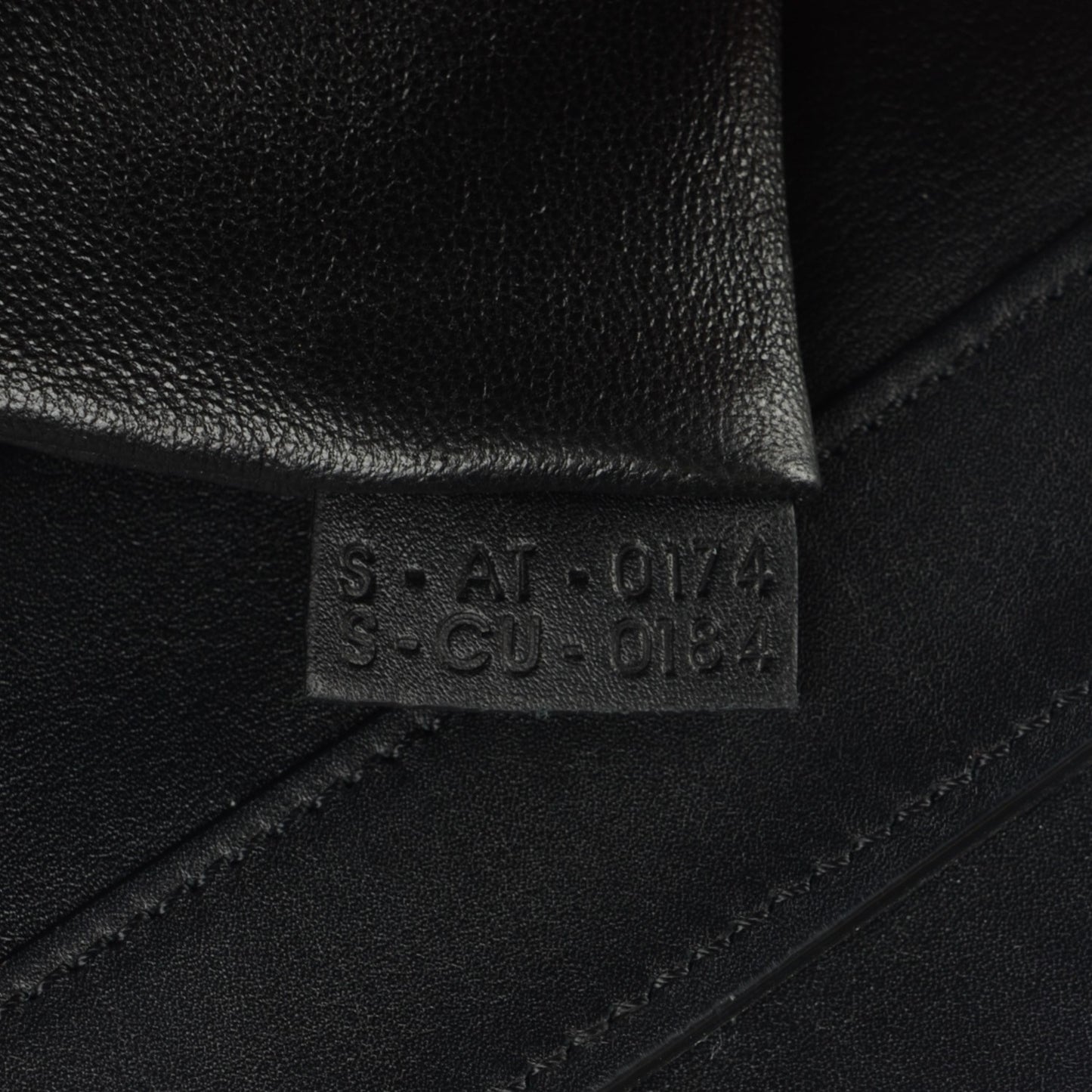Smooth Calfskin Mini Luggage Black