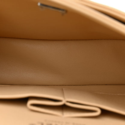 Chanel Caviar Quilted Medium Double Flap Beige 5 of 11