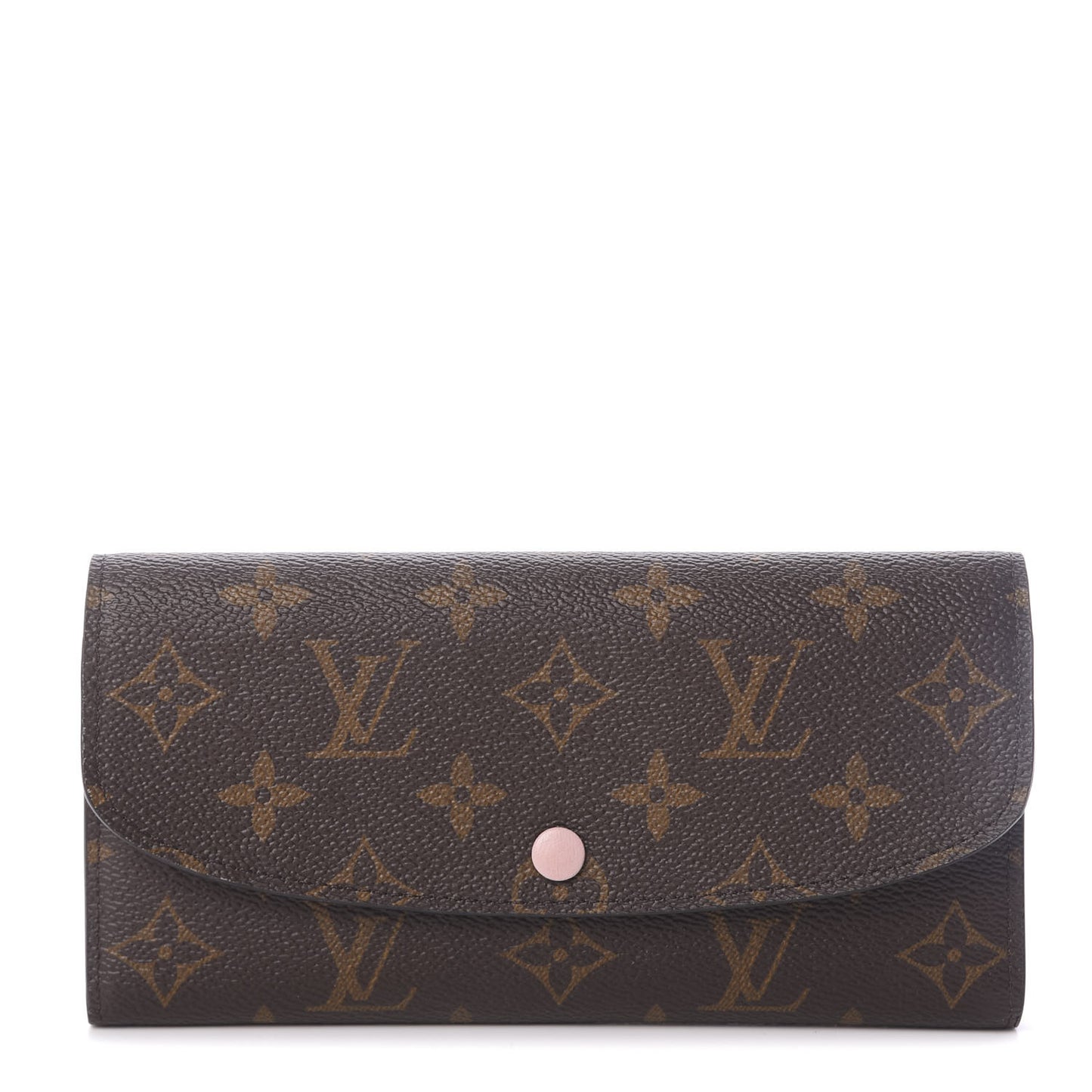 Monogram Emilie Wallet Rose Ballerine