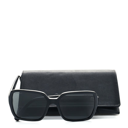 Chanel Acetate Square Sunglasses 5408 Black 9 of 9
