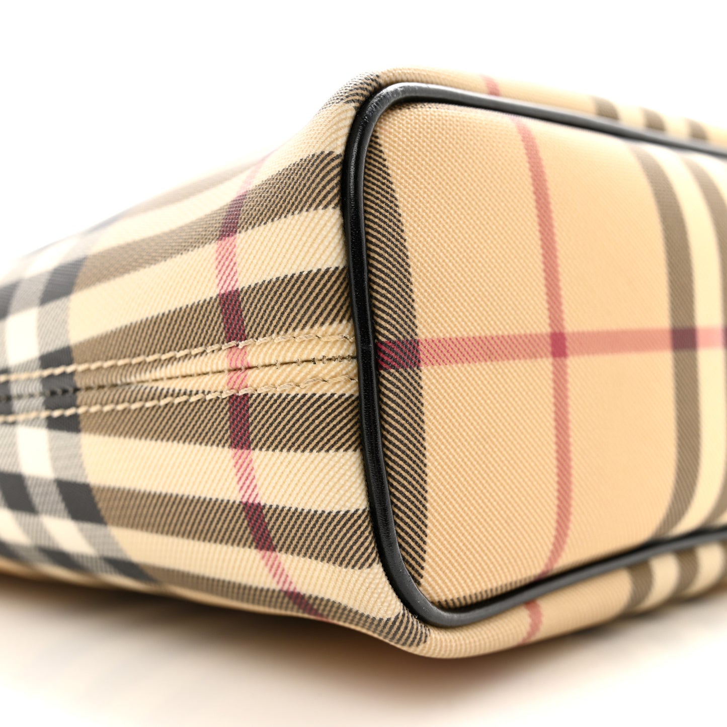 Vintage Check Shoulder Bag Black