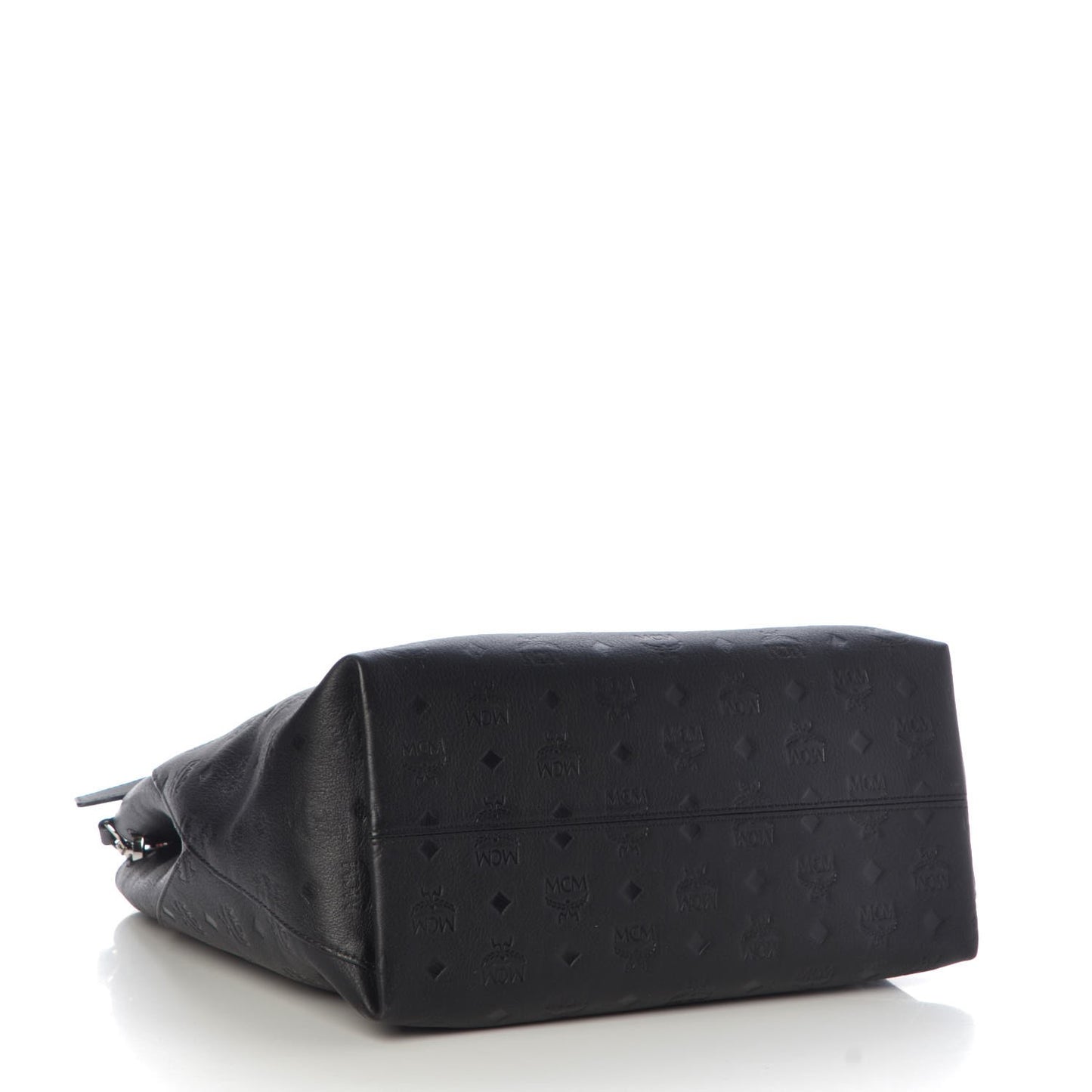 Grained Calfskin Large Klara Hobo Black