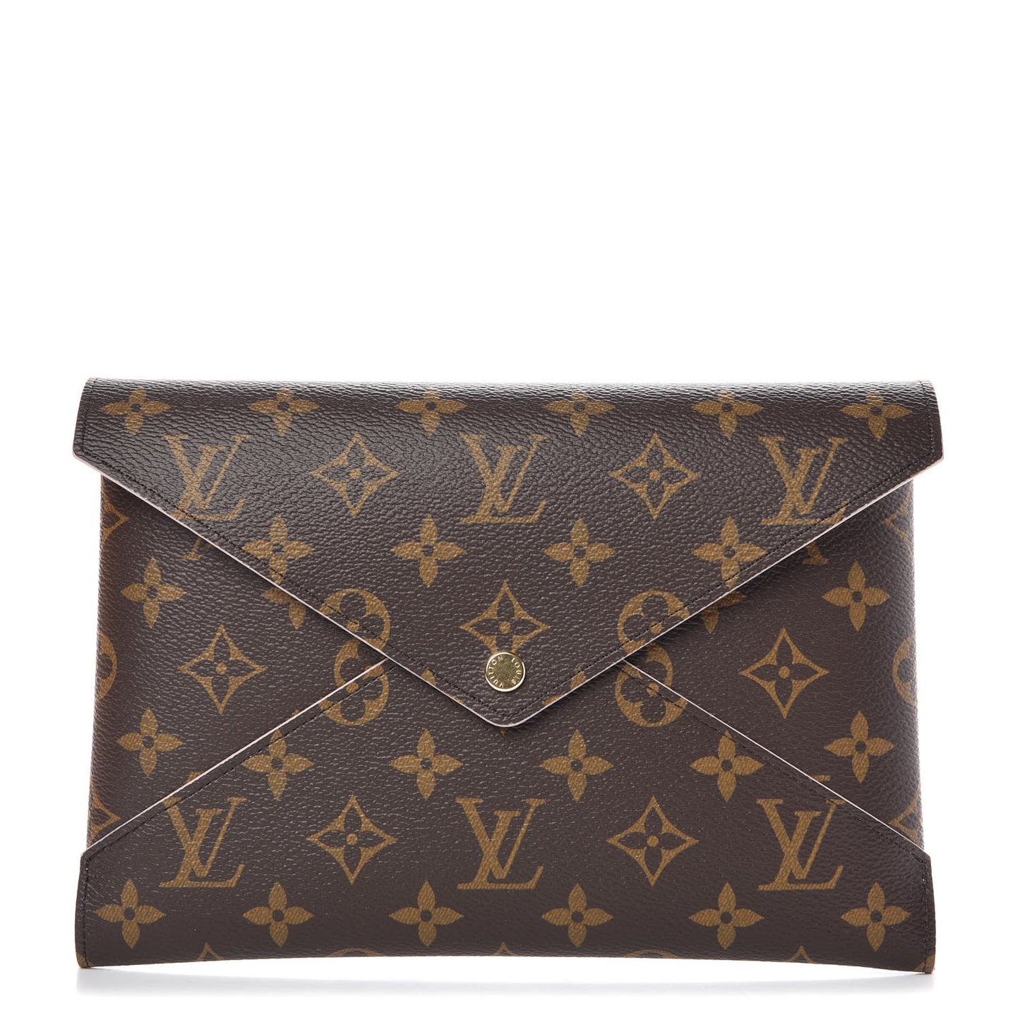 Monogram Large Kirigami Pochette Insert Rose Ballerine