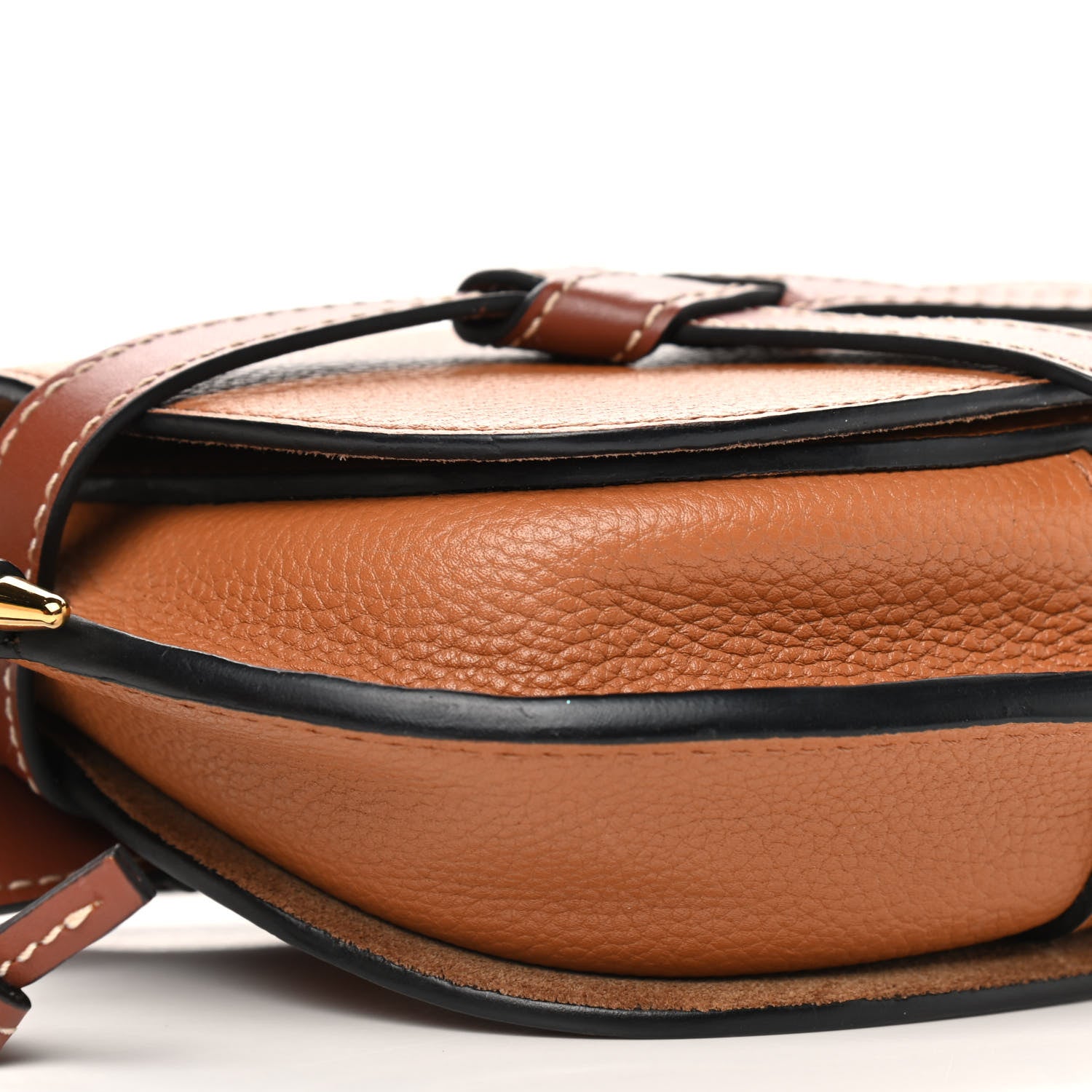 Loewe Calfskin Mini Gate Belt Bag Caramel Pecan 9 of 10