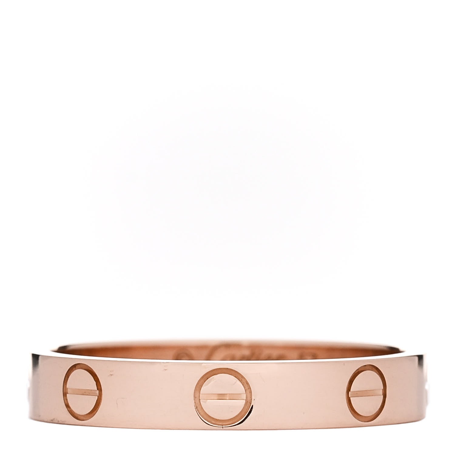 Cartier 18K Pink Gold 3.5mm LOVE Wedding Band Ring 57 8 1 of 4