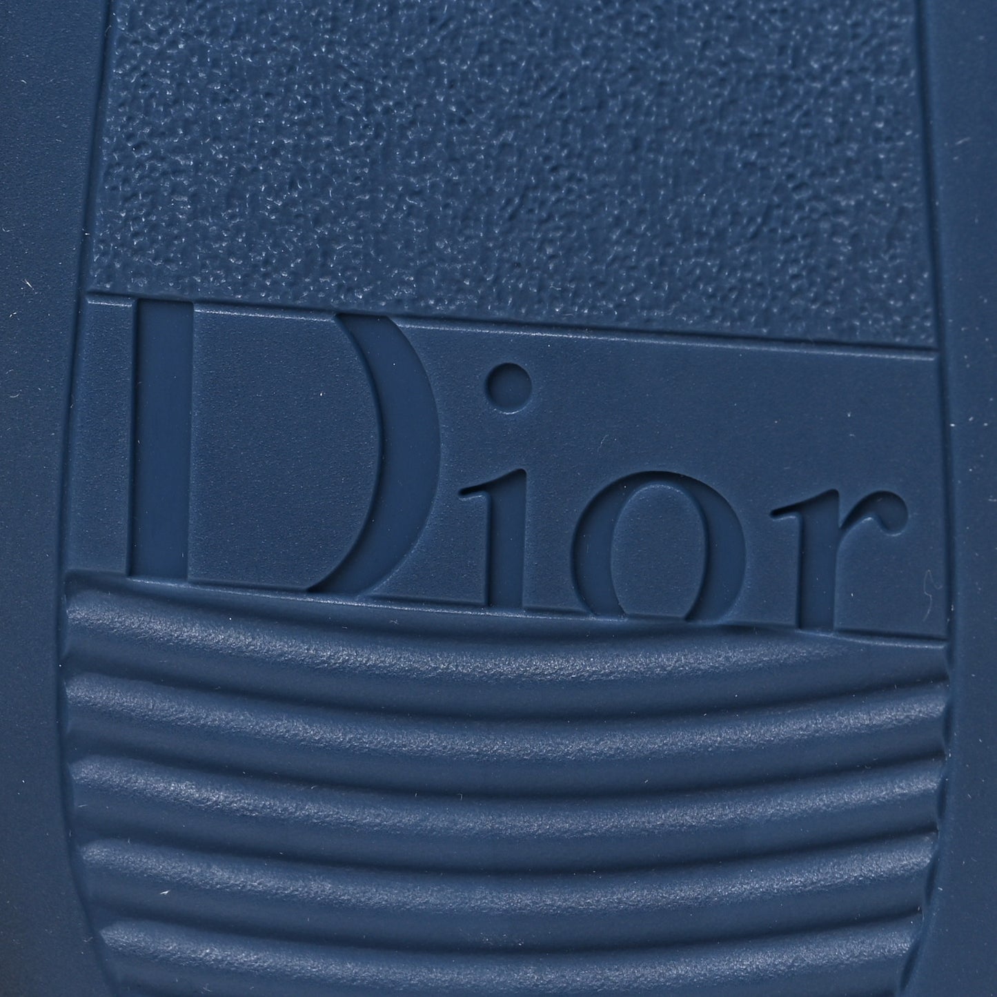 Technical Canvas Oblique Mens B23 High Top Sneakers 39 White Blue