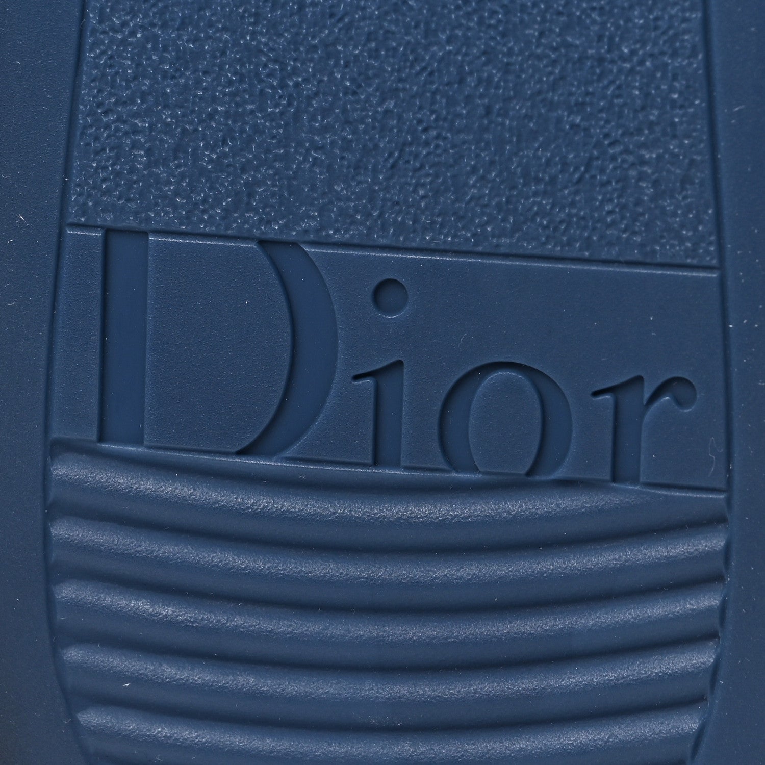 Christian Dior Technical Canvas Oblique Mens B23 High Top Sneakers 39 White Blue 6 of 6