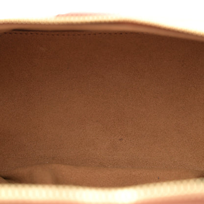MCM Lauretos Nappa Monogram Small Himmel Vanity Case Cognac 5 of 10