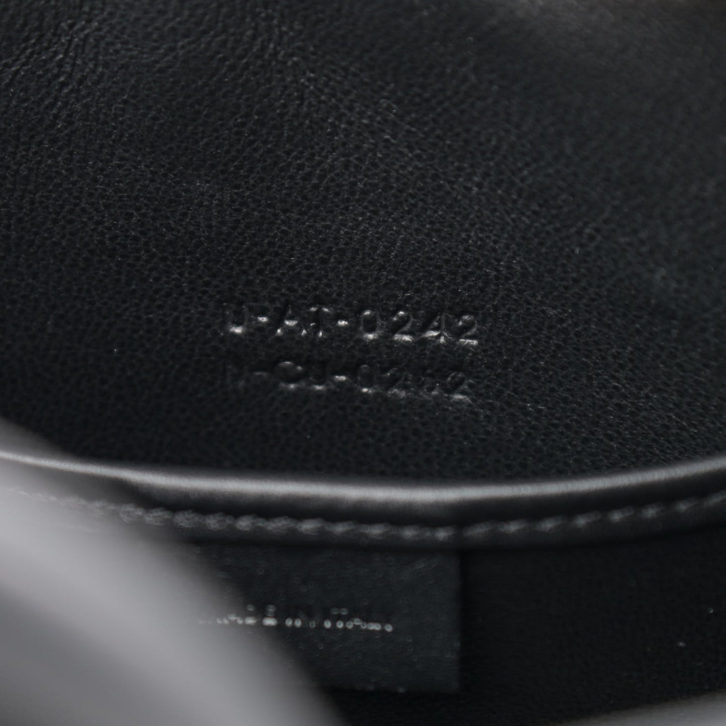 Smooth Calfskin Nano Luggage Black