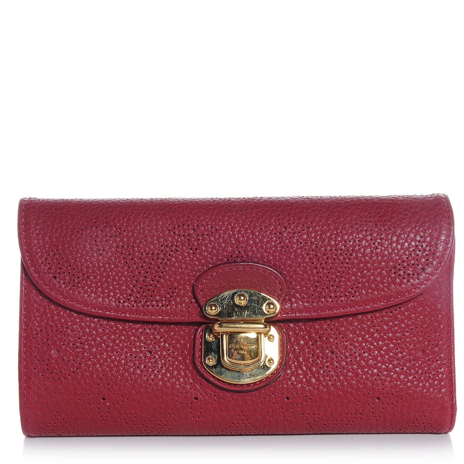 Louis Vuitton Mahina Amelia Wallet Grenat 1 of 7