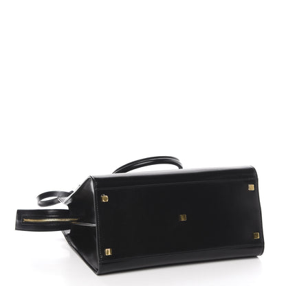 Saint Laurent Shiny Calfskin Medium Uptown Tote Black 5 of 10